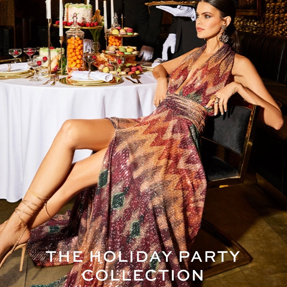 RAMY BROOK SEQUIN HALTER MAXI DRESS SOLD OUT!!!!